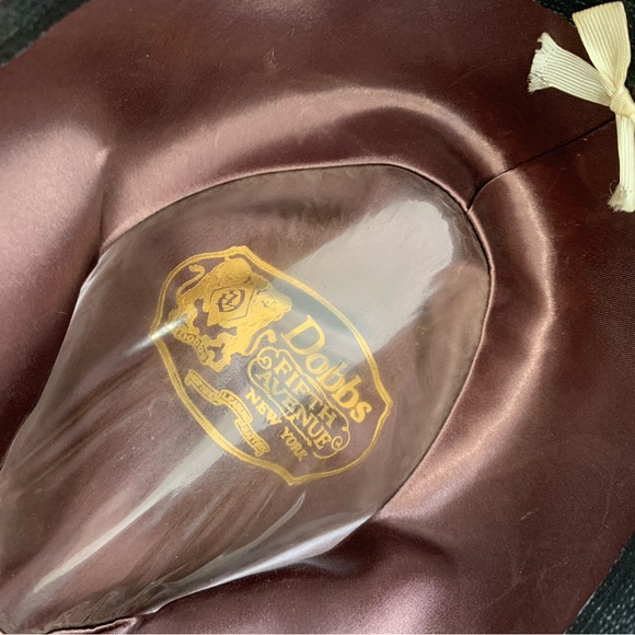 Vintage Wool Dobb’s Fifth Avenue fedora Size 7 - Picture 5 of 6